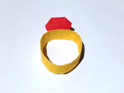 Origami Ring by Francisco Javier Caboblanco on giladorigami.com