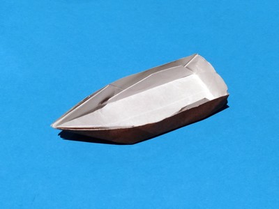 Origami Rowboat by Philip Shen on giladorigami.com
