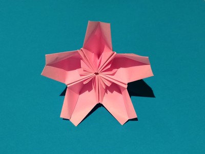 Origami Sakura by Evan Zodl on giladorigami.com