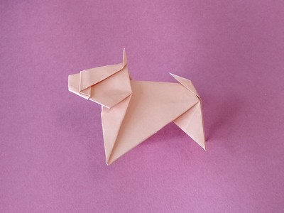 Origami Shiba Inu by Yasuhiro Sano on giladorigami.com