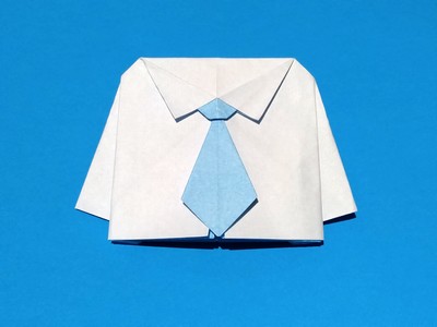 Origami Shirt and tie by Juan Gimeno on giladorigami.com
