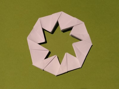 Origami Star ring by Scott Wasserman Stern on giladorigami.com