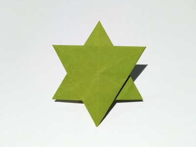 Origami Star of David by Sato Keiko on giladorigami.com