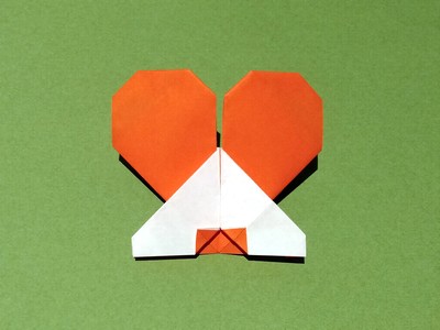 Origami Heart and home (Stay home) by Reza Sarvi on giladorigami.com