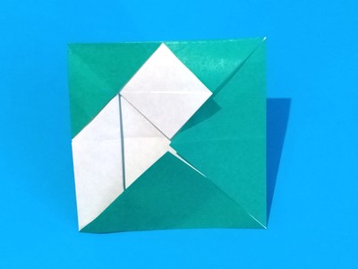 Origami Tangram square by Sy Chen on giladorigami.com