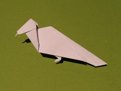 Origami Turtle dove by John Montroll on giladorigami.com