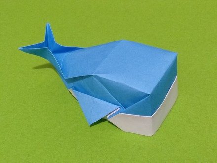 Origami Whale by Kimura Yoshihisa on giladorigami.com