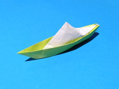Origami Yacht by Vicente Palacios on giladorigami.com