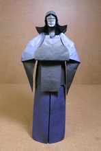 Origami Kendo warrior by Hojyo Takashi on giladorigami.com