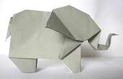Origami Elephant by Matsuno Yukihiko on giladorigami.com