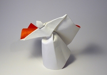 Origami Dancer by Jozsef Zsebe on giladorigami.com
