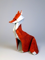 Origami Fox by Jozsef Zsebe on giladorigami.com