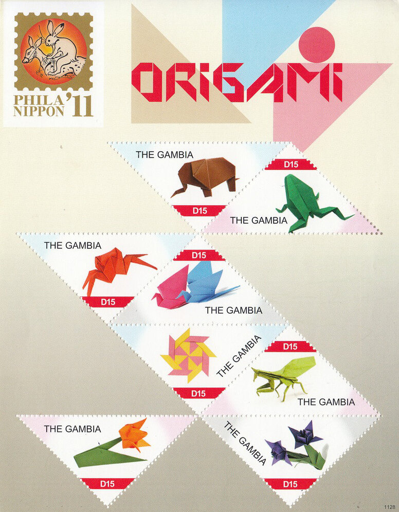 Gambia 2011 Phila Nippon 2011 (sheetlet - 8 stamps) (Souvenir sheet)