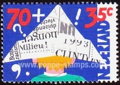 Netherlands 1993 Children and the Media (Postage)