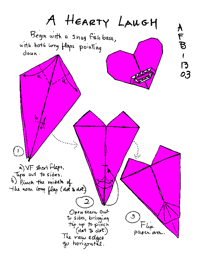 valentines origami. Valentine - Origami Hearts