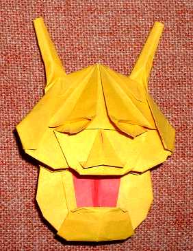 Origami Namanari by Tomoko Fuse folded by Gilad Aharoni