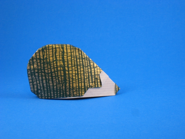 Origami Hedgehog by Mark Bolitho folded by Gilad Aharoni