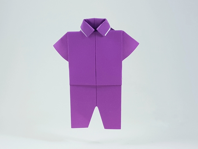 Origami The Invisible man by Gilad Aharoni folded by Gilad Aharoni