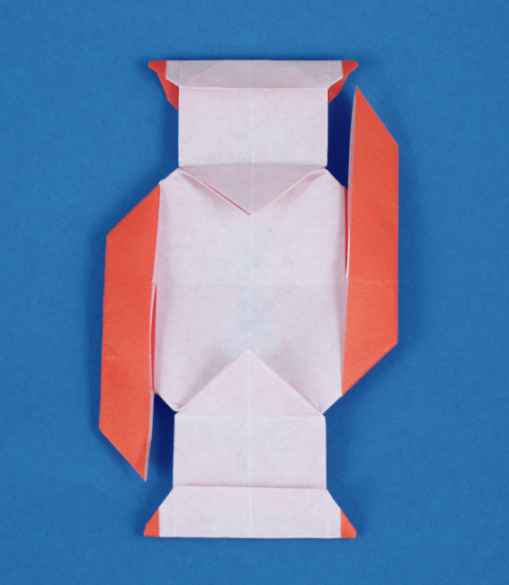 Origami Card - king by Martin Lewis folded by Gilad Aharoni