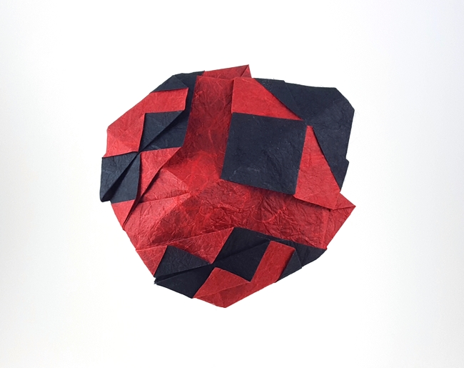 Origami Ladybug by Fumiaki Kawahata folded by Gilad Aharoni