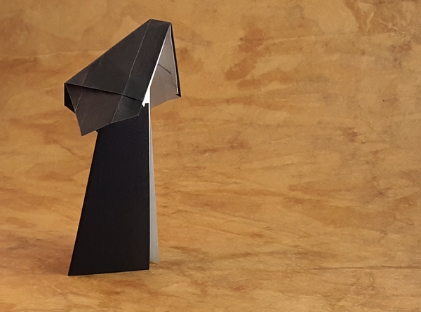 Origami Nun by Shizuo Saito folded by Gilad Aharoni