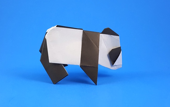 Origami Panda by Neal Elias folded by Gilad Aharoni