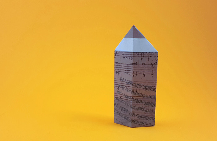 Origami Pencil by Takenao Handa folded by Gilad Aharoni