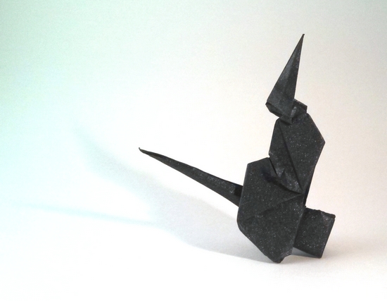 Origami Witch - Welsh by Robert Harbin folded by Gilad Aharoni