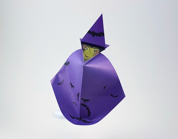 Origami Witch by Joel Stern folded by Gilad Aharoni