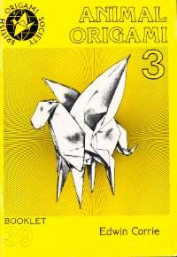 Cover of Animal Origami 3 - BOS booklet 39 by Edwin Corrie