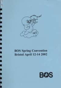 BOS Convention 2002 Spring book cover
