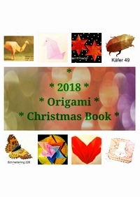 Cover of Christmas Origami Book 2018