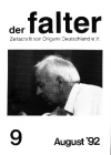 Cover of Der Falter 9