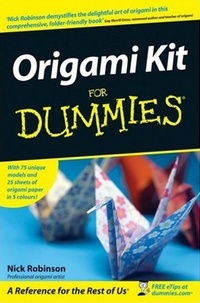Cover of Origami Kit for Dummies by Nick Robinson