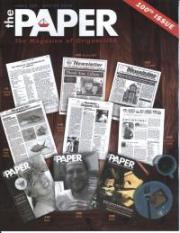 The Paper Magazine 100 book cover