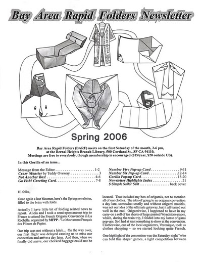 BARF 2006 Spring book cover