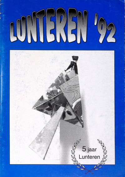 Dutch Origami Convention 1992 Lunteren book cover