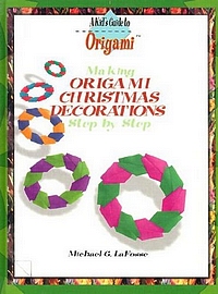 Making Origami Christmas Decorations Step by Step book cover