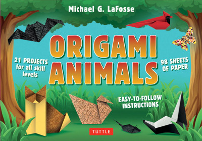 Cover of Origami Animals by Michael G. LaFosse