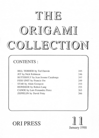 Cover of The Origami Collection 11