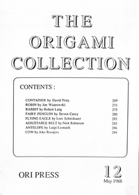 Cover of The Origami Collection 12