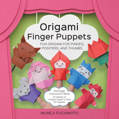 Cover of Origami Finger Puppets by Fuchimoto Muneji