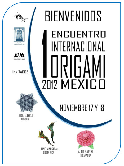 Cover of Mexico Origami Convention 2012