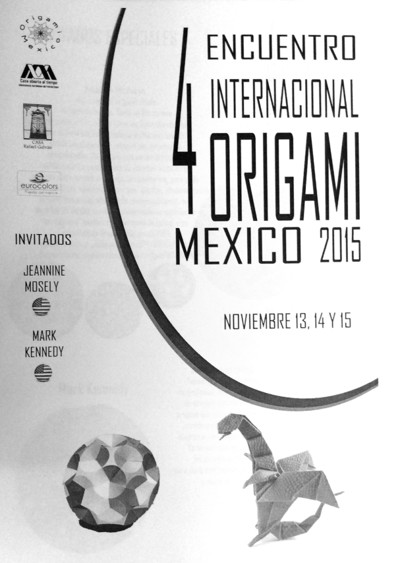 Cover of Mexico Origami Convention 2015