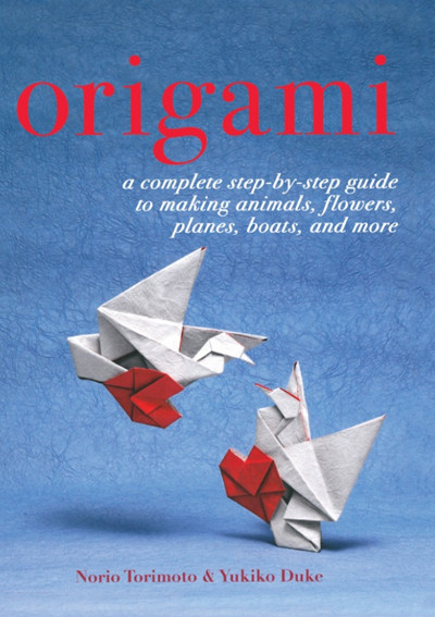 Origami book cover
