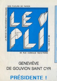 Cover of Le Pli 48