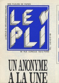 Cover of Le Pli 51