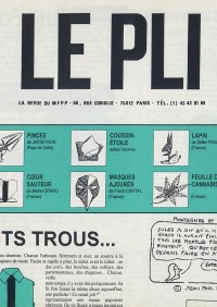 Le Pli 59 book cover