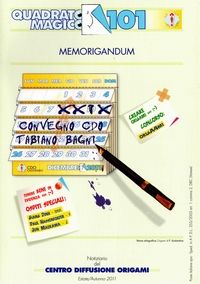 Cover of Quadrato Magico Magazine 101