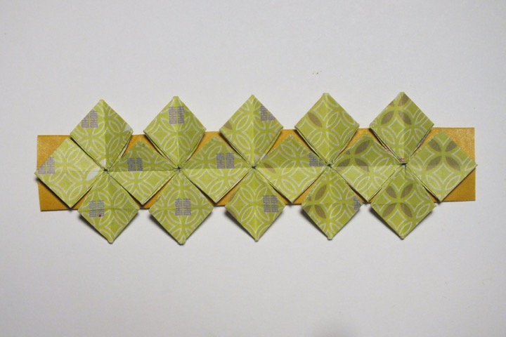 Origami 5 series of hydrangea by Fujimoto Shuzo on giladorigami.com